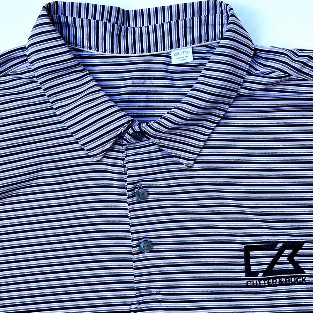 đEUC menâs Cutter&Buck golf shirtđ - Picture 1 of 5